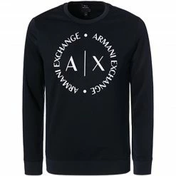ARMANI EXCHANGE Sweatshirt 8NZM87/Z9N1Z/1510 Mikrofaser, Marine