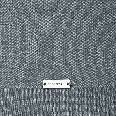 OLYMP Level Five Body Fit Pullover 0152/11/63 Baumwolle, Grau meliert, Silbergrau 5 OLYMP Level Five Body Fit Pullover 0152/11/63 Baumwolle, Grau meliert, Silbergrau – Bild 3