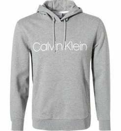 Calvin Klein Hoodie K10K104060/092 Baumwolle, Mittelgrau meliert, Grau