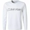Calvin Klein Sweatshirt K10K104059/117 Baumwolle, Weiß -striangebote 318701 norm
