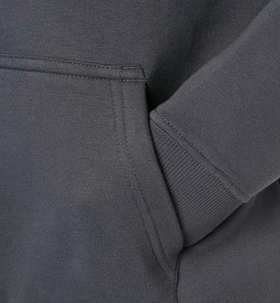 ALPHA INDUSTRIES Basic Hoody Small Logo 196318/136 Hoodie, Baumwolle, Grau, Dunkelgrau 6 ALPHA INDUSTRIES Basic Hoody Small Logo 196318/136 Hoodie, Baumwolle, Grau, Dunkelgrau – Bild 4