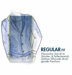 Jockey Strickjacke 40045/990 Stricksakko, Baumwolle, Hellgrau, Grau -striangebote 321973 norm4