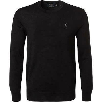 Polo Ralph Lauren Pullover 710714346/001 Slim Fit, Merinowolle waschbar, Schwarz 3 Polo Ralph Lauren Pullover 710714346/001 Slim Fit, Merinowolle waschbar, Schwarz