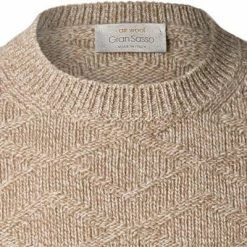 Gran Sasso Pullover 10125/22638/821 Schurwolle, Natur meliert, Karamell -striangebote 328176 norm2