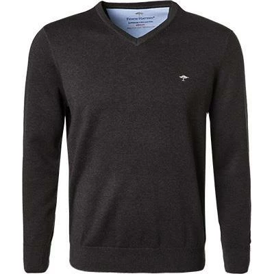 Fynch-Hatton Pullover SFPK 211/998 Baumwolle, Schwarz meliert, Schwarz 3 Fynch-Hatton Pullover SFPK 211/998 Baumwolle, Schwarz meliert, Schwarz