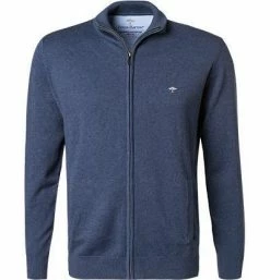 Fynch-Hatton Cardigan SFPK 212/680 Baumwolle, Nachtblau meliert, Nachtblau