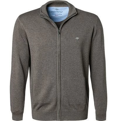 Fynch-Hatton Cardigan SFPK 212/860 Baumwolle, Graubraun meliert, Grau 3 Fynch-Hatton Cardigan SFPK 212/860 Baumwolle, Graubraun meliert, Grau