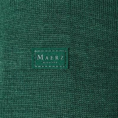 Maerz V-Pullover 490400/294 Merinowolle, Lindgrün meliert, Slate 5 Maerz V-Pullover 490400/294 Merinowolle, Lindgrün meliert, Slate – Bild 3