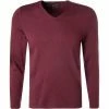 Marc O'Polo Pullover 929 5060 60158/393 Shaped Fit, Schurwolle, Bordeaux, Weinrot