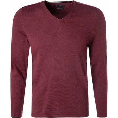 Marc O'Polo Pullover 929 5060 60158/393 Shaped Fit, Schurwolle, Bordeaux, Weinrot 3 Marc O'Polo Pullover 929 5060 60158/393 Shaped Fit, Schurwolle, Bordeaux, Weinrot