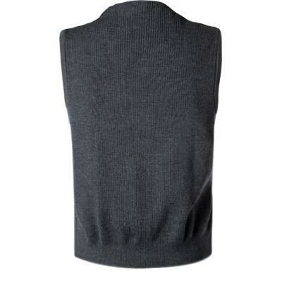 Maerz Weste 528701/596 Strickweste, Schurwolle, Dunkelgrau kariert, Dunkelgrau 4 Maerz Weste 528701/596 Strickweste, Schurwolle, Dunkelgrau kariert, Dunkelgrau – Bild 2