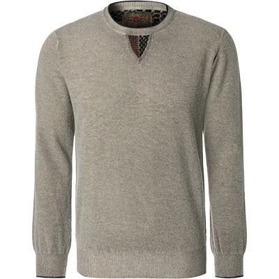 BOB Strickpullover ASTERIX UNICA/MILITARE Wolle, Taupe 4 BOB Strickpullover ASTERIX UNICA/MILITARE Wolle, Taupe – Bild 2