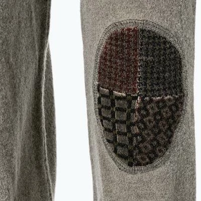 BOB Strickpullover ASTERIX UNICA/MILITARE Wolle, Taupe 6 BOB Strickpullover ASTERIX UNICA/MILITARE Wolle, Taupe – Bild 4