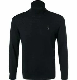 Polo Ralph Lauren Pullover 710771090/001 Rollkragenpullover, Merinowolle, Schwarz
