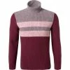 Marc O'Polo Pullover 930 6210 60192/936 Rollkragenpullover, Lammwolle, Bordeaux gestreift, Grau melange 1 Marc O'Polo Pullover 930 6210 60192/936 Rollkragenpullover, Lammwolle, Bordeaux gestreift, Grau melange -striangebote 337656 master