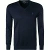 Polo Ralph Lauren Pullover 710670789/004 Slim Fit, Pima Baumwolle, Dunkelblau, Navy
