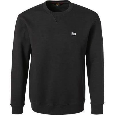 Lee Plain Crew Sws black L81ITJ01 Sweatshirt, Regular Fit, Baumwolle, Schwarz 3 Lee Plain Crew Sws black L81ITJ01 Sweatshirt, Regular Fit, Baumwolle, Schwarz