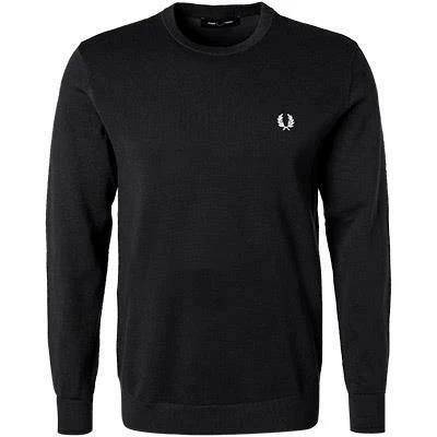 Fred Perry Pullover K5516/311 Baumwolle, Nachtblau 3 Fred Perry Pullover K5516/311 Baumwolle, Nachtblau
