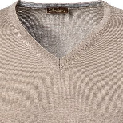 Stenströms Pullover 422292/1355/230 Merinowolle, Sand meliert, Sand 4 Stenströms Pullover 422292/1355/230 Merinowolle, Sand meliert, Sand – Bild 2