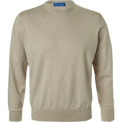 Cipriani Pullover CR62/7661/SW607 Baumwolle-Seide, Beige 3 Cipriani Pullover CR62/7661/SW607 Baumwolle-Seide, Beige