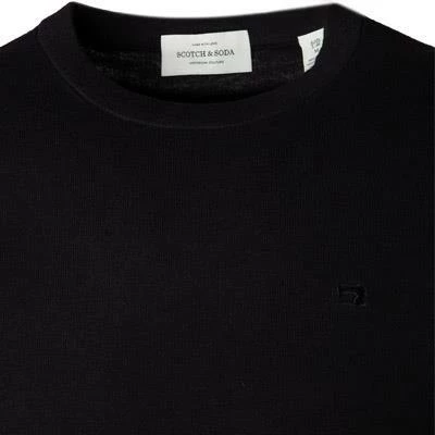 Scotch & Soda Pullover 153663/90 Baumwolle-Kaschmir, Schwarz 4 Scotch & Soda Pullover 153663/90 Baumwolle-Kaschmir, Schwarz – Bild 2