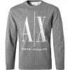 ARMANI EXCHANGE Pullover 8NZMPA/ZJ1ZZ/3930 Sweatshirt, Baumwolle, Grau , Grau