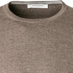 Gran Sasso Pullover 55167/14290/046 Merinowolle extrafein, Walnussbraun meliert, Walnuss 8 Gran Sasso Pullover 55167/14290/046 Merinowolle extrafein, Walnussbraun meliert, Walnuss -striangebote 350277 norm2