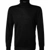 Stenströms Pullover 422206/1350/600 Rollkragenpullover, Merinowolle, Schwarz -striangebote 350633 norm