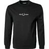 Fred Perry Pullover M8629/102 Sweatshirt, Baumwolle, Schwarz 1 Fred Perry Pullover M8629/102 Sweatshirt, Baumwolle, Schwarz -striangebote 351020 norm