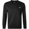 Fred Perry Sweatshirt M7535/184 Baumwolle, Schwarz, Kohlschwarz -striangebote 351132 norm