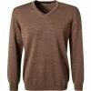 Maerz V-Pullover 470400/170 Merinowolle, Karamell meliert, Karamel -striangebote 351294 norm
