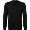 Maerz V-Pullover 470400/595 Merinowolle, Schwarz 2 Maerz V-Pullover 470400/595 Merinowolle, Schwarz -striangebote 351307 norm