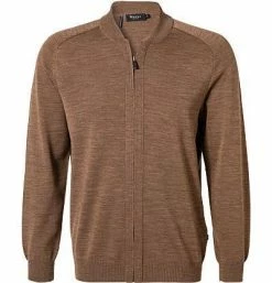 Maerz Strickjacke 585600/170 Cardigan, Merinowolle, Karamell meliert, Karamell