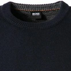 BOSS Pullover Kontreal 50434315/404 Wolle, Dunkelblau 7 BOSS Pullover Kontreal 50434315/404 Wolle, Dunkelblau -striangebote 351322 norm2