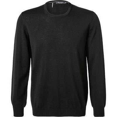 Maerz Pullover 470500/595 Modern Fit, Merinowolle, Schwarz 3 Maerz Pullover 470500/595 Modern Fit, Merinowolle, Schwarz