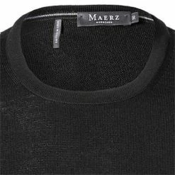 Maerz Pullover 470500/595 Modern Fit, Merinowolle, Schwarz 6 Maerz Pullover 470500/595 Modern Fit, Merinowolle, Schwarz -striangebote 351379 norm2
