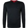 HUGO Pullover San Cassius 50435701/410 Baumwolle, Navy -striangebote 351453 norm