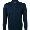 BOSS Cardigan Balonso-L 50435451/402 Schurwolle, Dunkelblau -striangebote 351632 norm