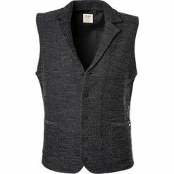 OLYMP Casual Level Five Body Fit Weste 5376/68/67 Strickweste, Schurwolle, Anthrazit, Anhrazit