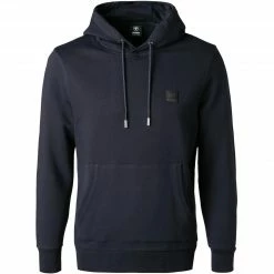 Strellson Sweatshirt Sanford 30022201/402 Hoodie, Baumwolle, Dunkelblau