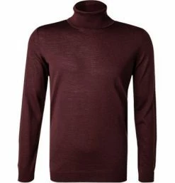 Maerz Rollkragen-Pullover 426500/485 Rollkragenpullover, Schurwolle-Kaschmir, Weinrot