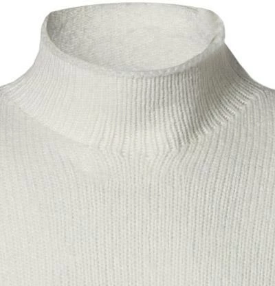 Windsor Pullover Dumo-TN 30023895/100 Stehkragenpullover, Schurwolle, Weiß 4 Windsor Pullover Dumo-TN 30023895/100 Stehkragenpullover, Schurwolle, Weiß – Bild 2