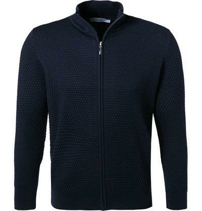 Gran Sasso Cardigan 57178/14222/598 Schurwolle, Dunkelblau 4 Gran Sasso Cardigan 57178/14222/598 Schurwolle, Dunkelblau – Bild 2