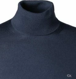 Calvin Klein Pullover K10K102751/DW4 Rollkragenpullover, Wolle waschbar, Navy -striangebote 354289 norm2