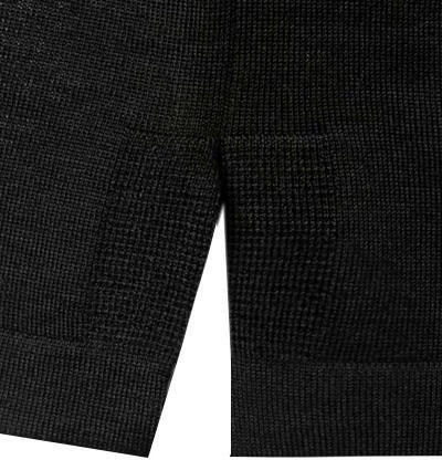 Falke Pullover Polokragen 60091/3000 Cardigan, Wolle waschbar, Schwarz 5 Falke Pullover Polokragen 60091/3000 Cardigan, Wolle waschbar, Schwarz – Bild 3