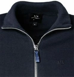 ARMANI EXCHANGE Cardigan 8NZE4D/ZM8CZ/1510 Baumwolle, Navy -striangebote 354698 norm2