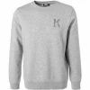 KARL LAGERFELD Sweatshirt 705890/0/500900/941 Baumwolle, Hellgrau meliert, Hellgrau -striangebote 355333 norm