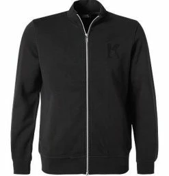 KARL LAGERFELD Sweatjacke 705891/0/500900/990 Baumwolle, Schwarz