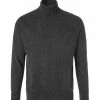 Cipriani Pullover BL40/8214/WM-075 Stehkragenpullover, Reines Kaschmir, Anthrazit -striangebote 355634 norm
