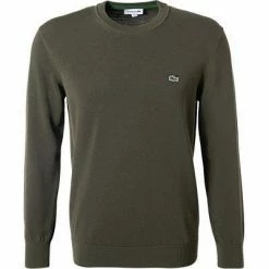 LACOSTE Pullover AH2193/S7T Baumwolle, Grün, Flaschengrün